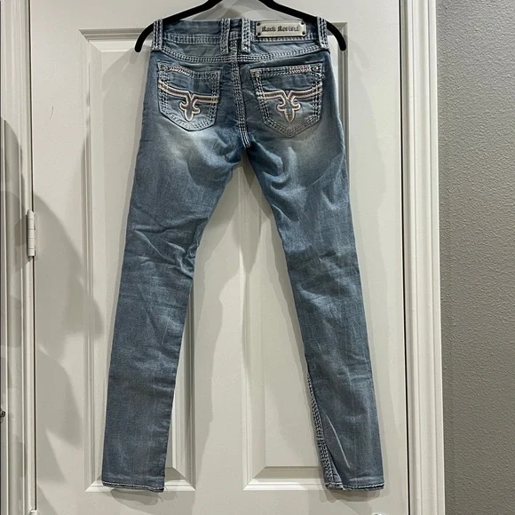 Rock Revival Jacklyn skinny low rise jean - Picture 3 of 5